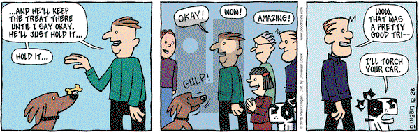 Pooch Cafe on Monday December 28, 2015 Comic Strip