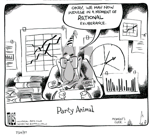 Tom Toles on Thursday July 24, 1997 Comic Strip