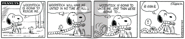 Peanuts on Saturday November 14, 1970 Comic Strip