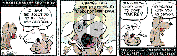 DeFlocked on Wednesday April 28, 2010 Comic Strip