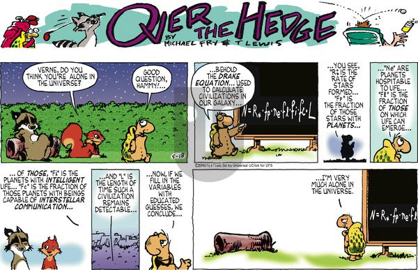 Over the Hedge on Sunday May 18, 2014 Comic Strip