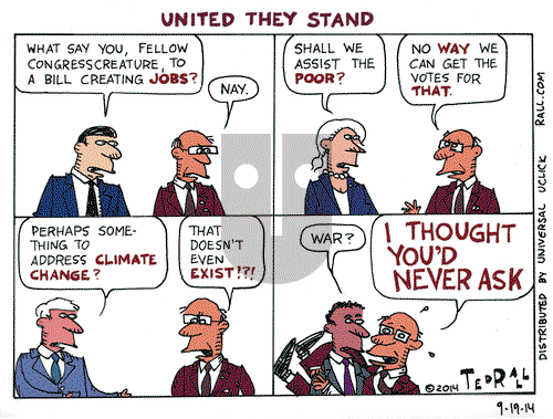 Ted Rall on Friday September 19, 2014 Comic Strip