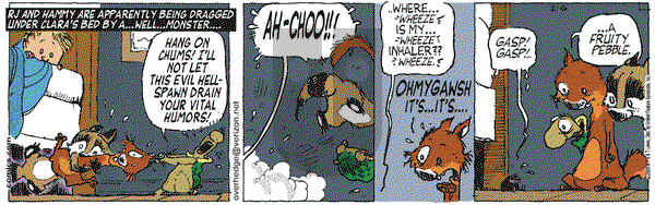 Over the Hedge on Monday February 6, 2006 Comic Strip