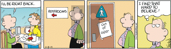 Drabble on Wednesday April 8, 2015 Comic Strip