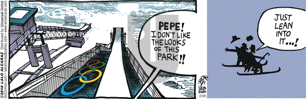 La Cucaracha on Friday February 26, 2010 Comic Strip