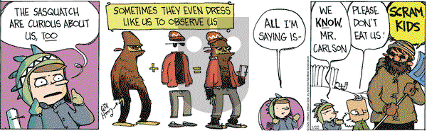 Wallace the Brave on Wednesday January 22, 2020 Comic Strip