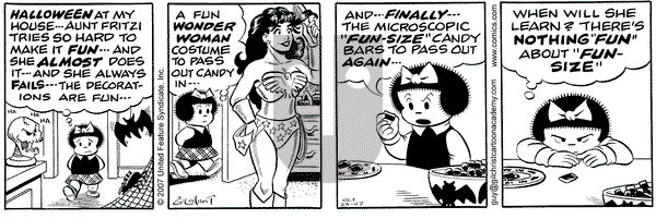 Nancy on Friday January 25, 2008 Comic Strip