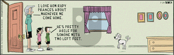 Grand Avenue on Monday July 29, 2024 Comic Strip