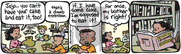 JumpStart on Monday July 29, 2013 Comic Strip