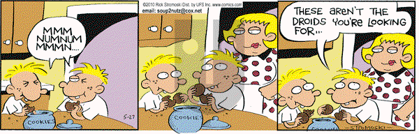 Soup to Nutz - Old on Thursday May 27, 2010 Comic Strip