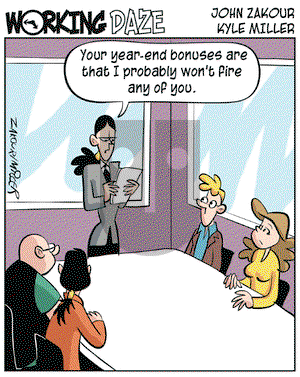 Working Daze on Wednesday December 8, 2004 Comic Strip