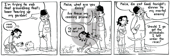 Ali's House on Monday August 16, 2021 Comic Strip