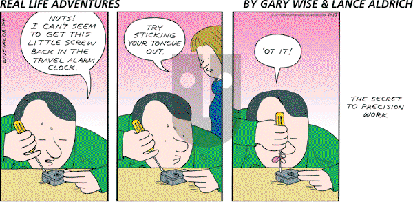 Real Life Adventures on Sunday January 17, 2010 Comic Strip