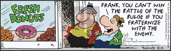 Frank and Ernest on Saturday August 15, 2015 Comic Strip