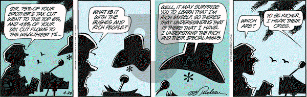 Doonesbury - Saturday April 28, 2001 Comic Strip
