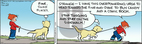Red and Rover on Friday March 7, 2014 Comic Strip