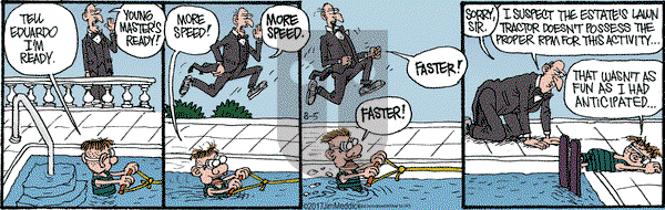 Monty on Saturday August 5, 2017 Comic Strip