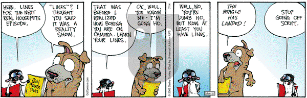 Get Fuzzy on Thursday July 14, 2011 Comic Strip