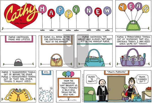 Cathy Classics on Sunday December 31, 2006 Comic Strip