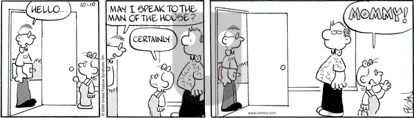 Drabble - Tuesday October 10, 2000 Comic Strip