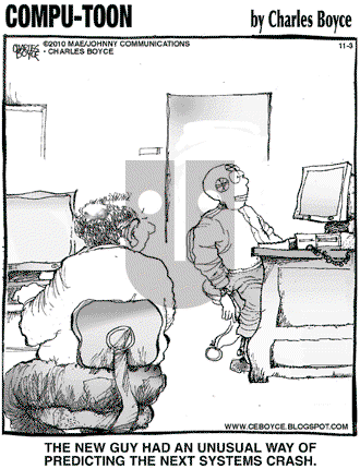 Compu-toon on Wednesday November 3, 2010 Comic Strip