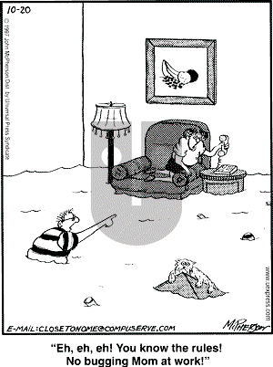 Close to Home - Monday October 20, 1997 Comic Strip