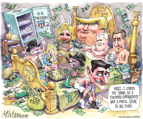 Matt Wuerker on Tuesday April 17, 2018 Comic Strip