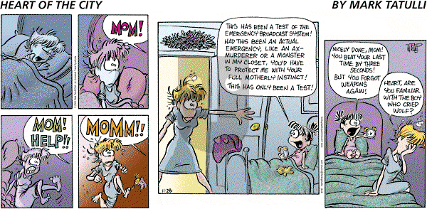 Heart of the City on Sunday November 28, 2004 Comic Strip