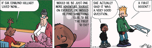 Frazz on Friday February 15, 2019 Comic Strip