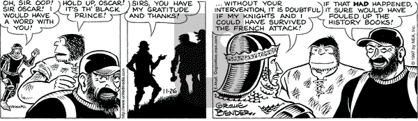 Alley Oop on Tuesday January 13, 1998 Comic Strip