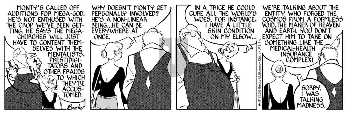 9 Chickweed Lane - Friday September 15, 2006 Comic Strip