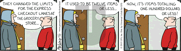 The Born Loser - Thursday November 5, 2015 Comic Strip