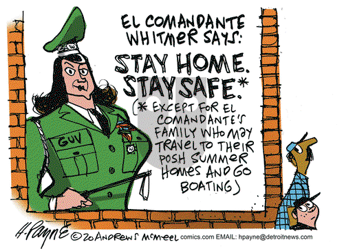Henry Payne on Friday May 29, 2020 Comic Strip