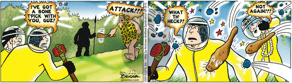 Alley Oop on Saturday August 18, 2018 Comic Strip