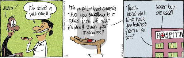 The Knight Life on Saturday March 19, 2016 Comic Strip