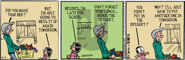 Grand Avenue on Monday October 21, 2013 Comic Strip