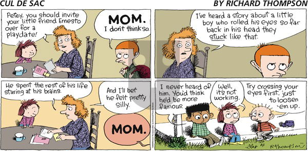 Cul de Sac on Sunday May 24, 2009 Comic Strip