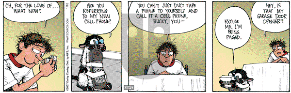 Get Fuzzy on Thursday January 18, 2007 Comic Strip