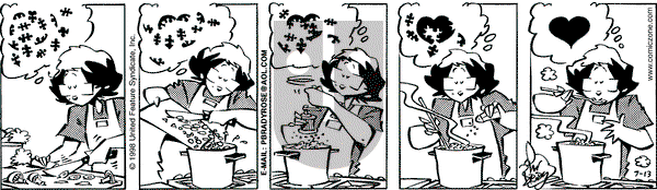 Rose is Rose on Monday July 13, 1998 Comic Strip