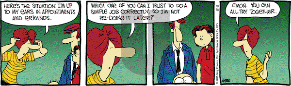 The Buckets on Thursday October 20, 2016 Comic Strip