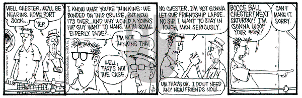 Monty on Friday February 24, 2006 Comic Strip