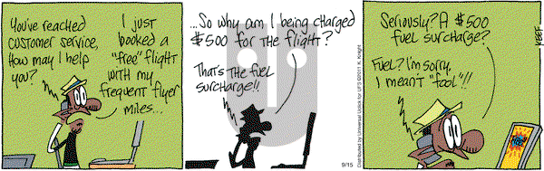 The Knight Life on Thursday September 15, 2011 Comic Strip