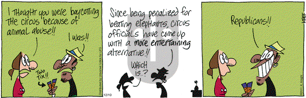 The Knight Life on Monday December 19, 2011 Comic Strip