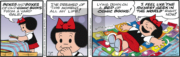 Nancy on Saturday June 3, 2017 Comic Strip
