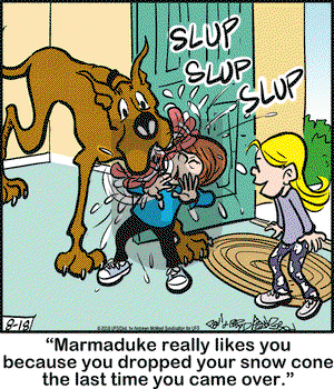 Marmaduke on Saturday August 18, 2018 Comic Strip
