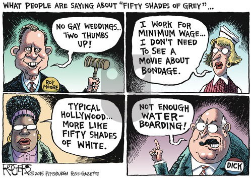 Rob Rogers on Sunday February 15, 2015 Comic Strip
