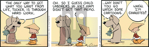 DeFlocked on Saturday February 5, 2011 Comic Strip