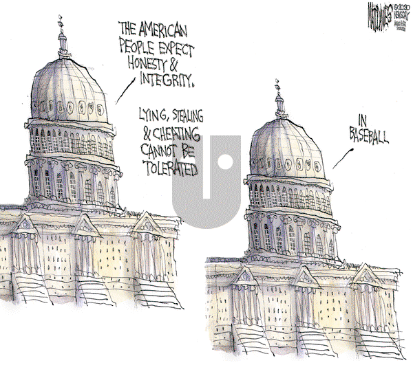 Matt Davies on Friday January 17, 2020 Comic Strip