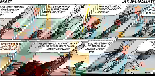 Frazz on Sunday March 20, 2011 Comic Strip