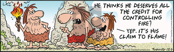 Frank and Ernest on Tuesday December 5, 2017 Comic Strip